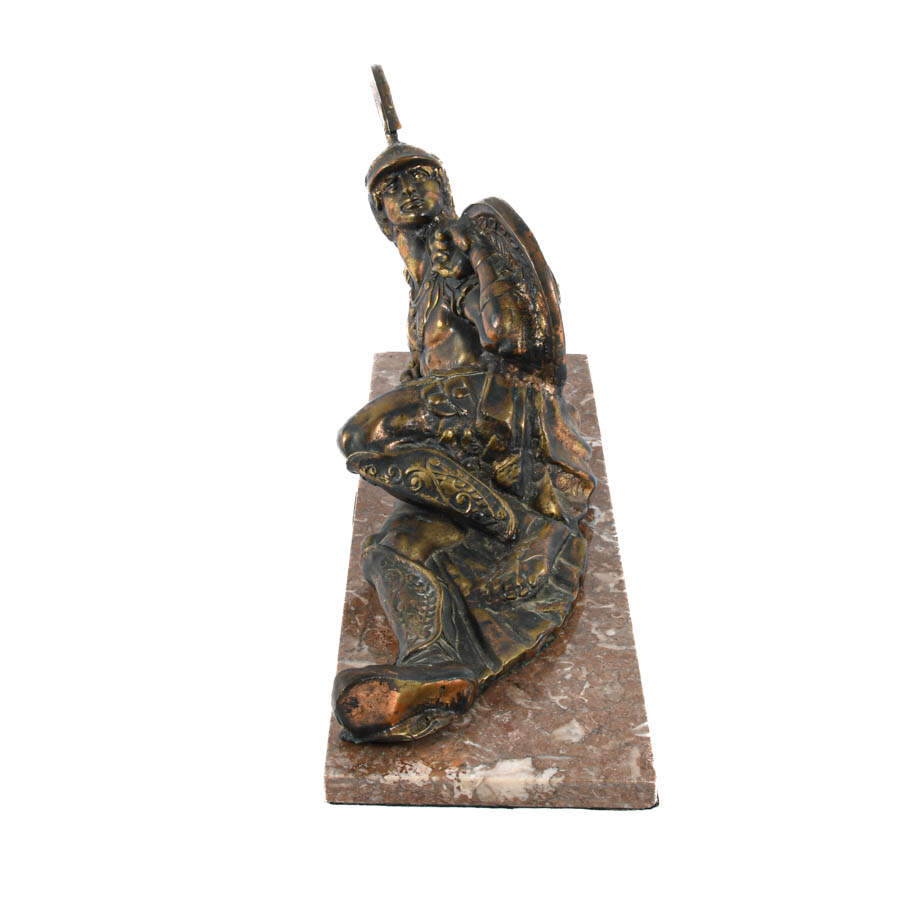 Achilles Greek Warrior Metal Statue-6