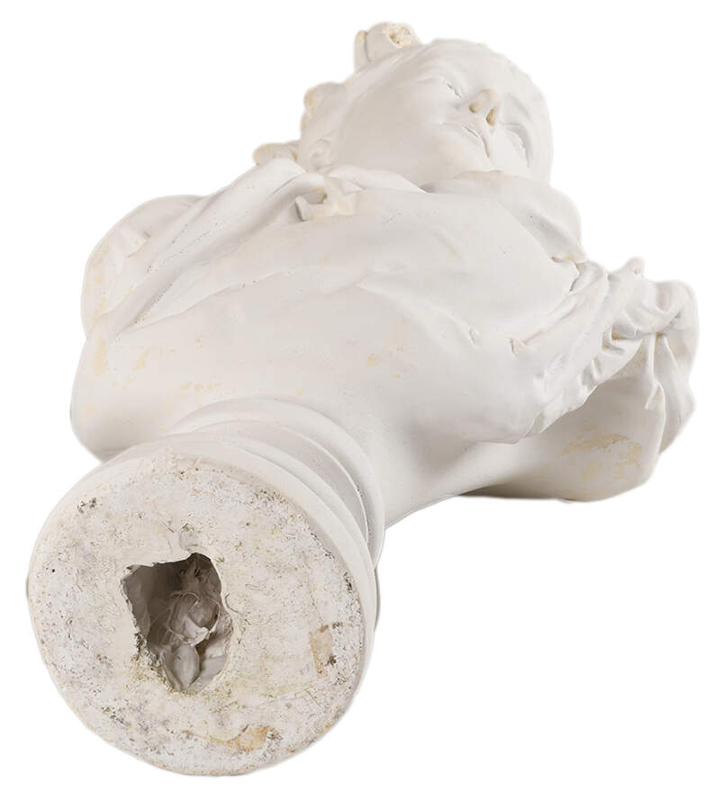 Large Plaster Marie Antoinette Bust After A.E. Carrier-Belleuse-4