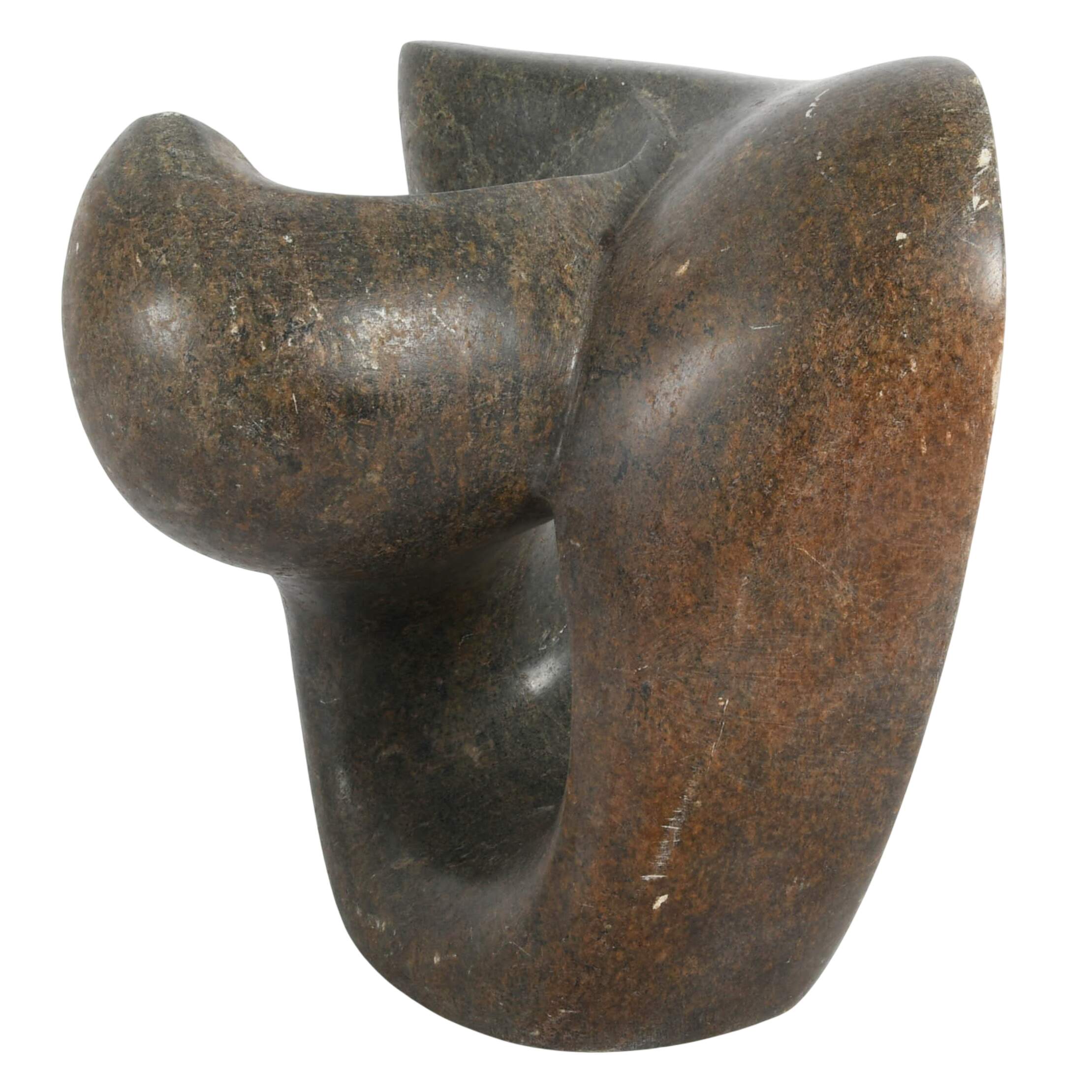 Liborio Bretas Abstract Stone Sculpture-2