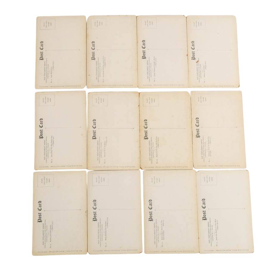 24 Old Testament Pictures for Pilgrim Press Lithograph Postcards-4