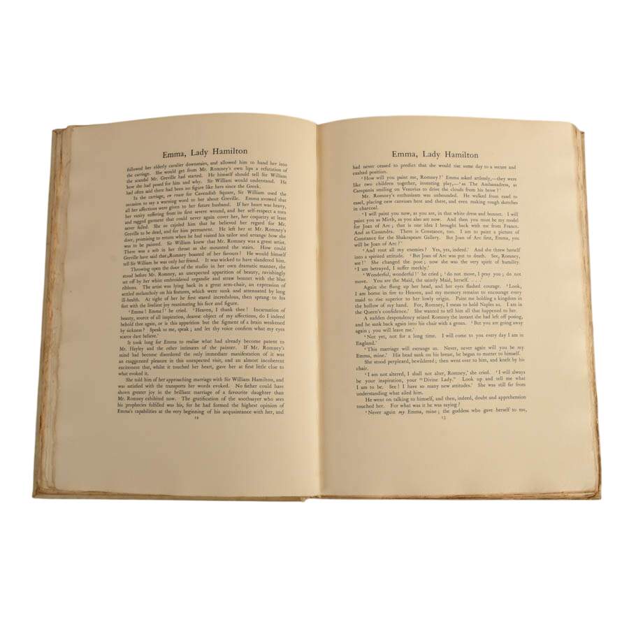 Story of Emma, Lady Hamilton, In Two Volumes Published by Macmillian & Co.-4