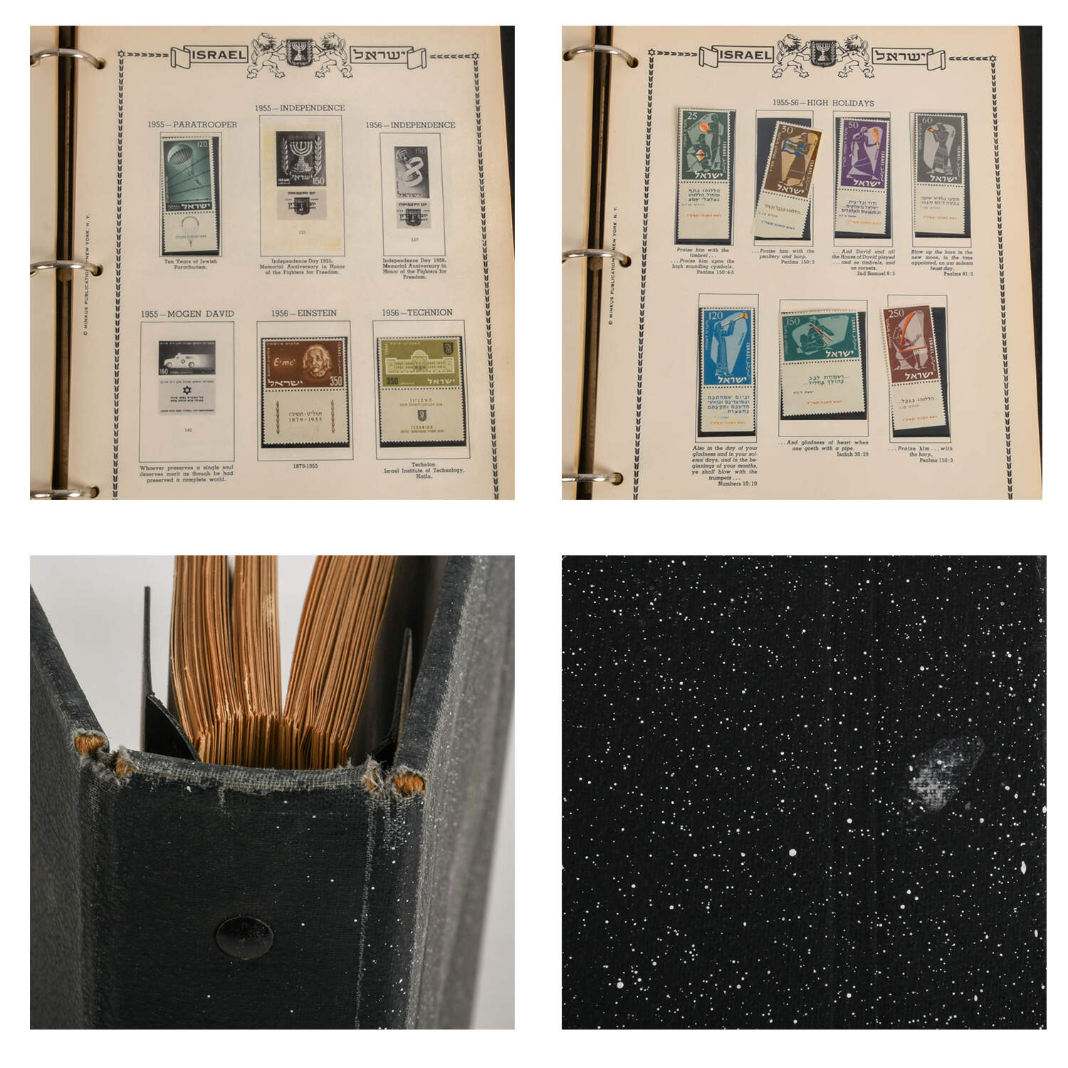 Stamp Album "Israel Singles and Tab Singles" by Minkus Publications-7