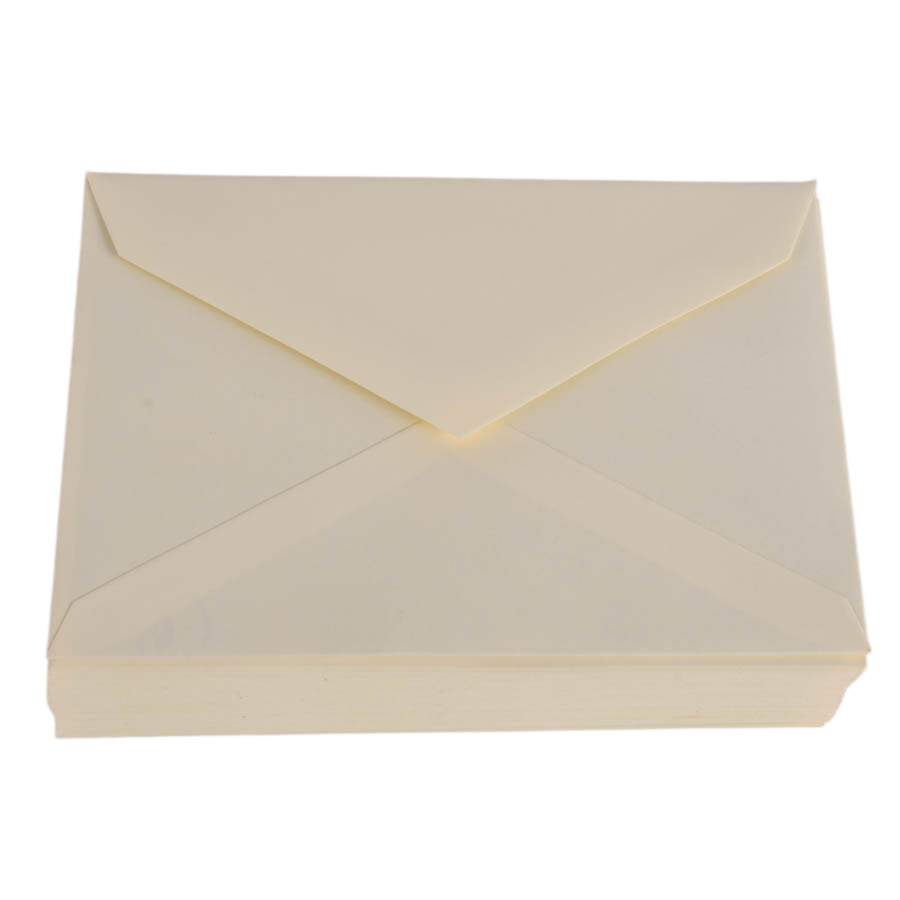Boxed Set of Assorted Cartier Blank Cream Envelopes-3