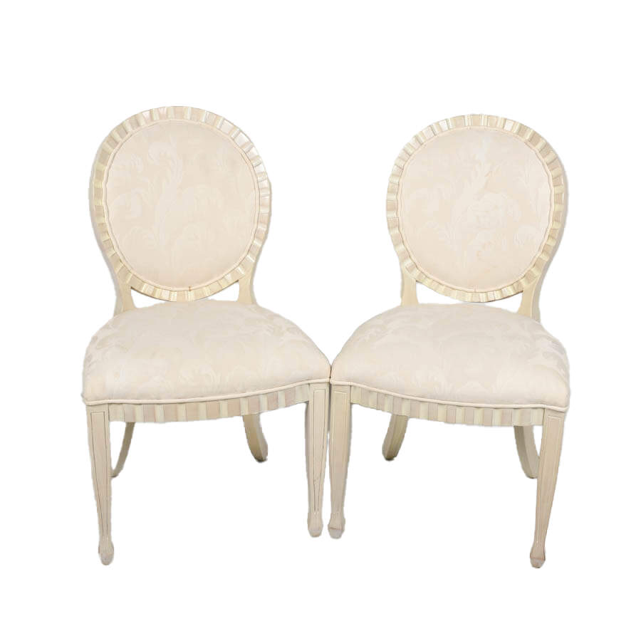 Lot of Eight Dining Chairs-1