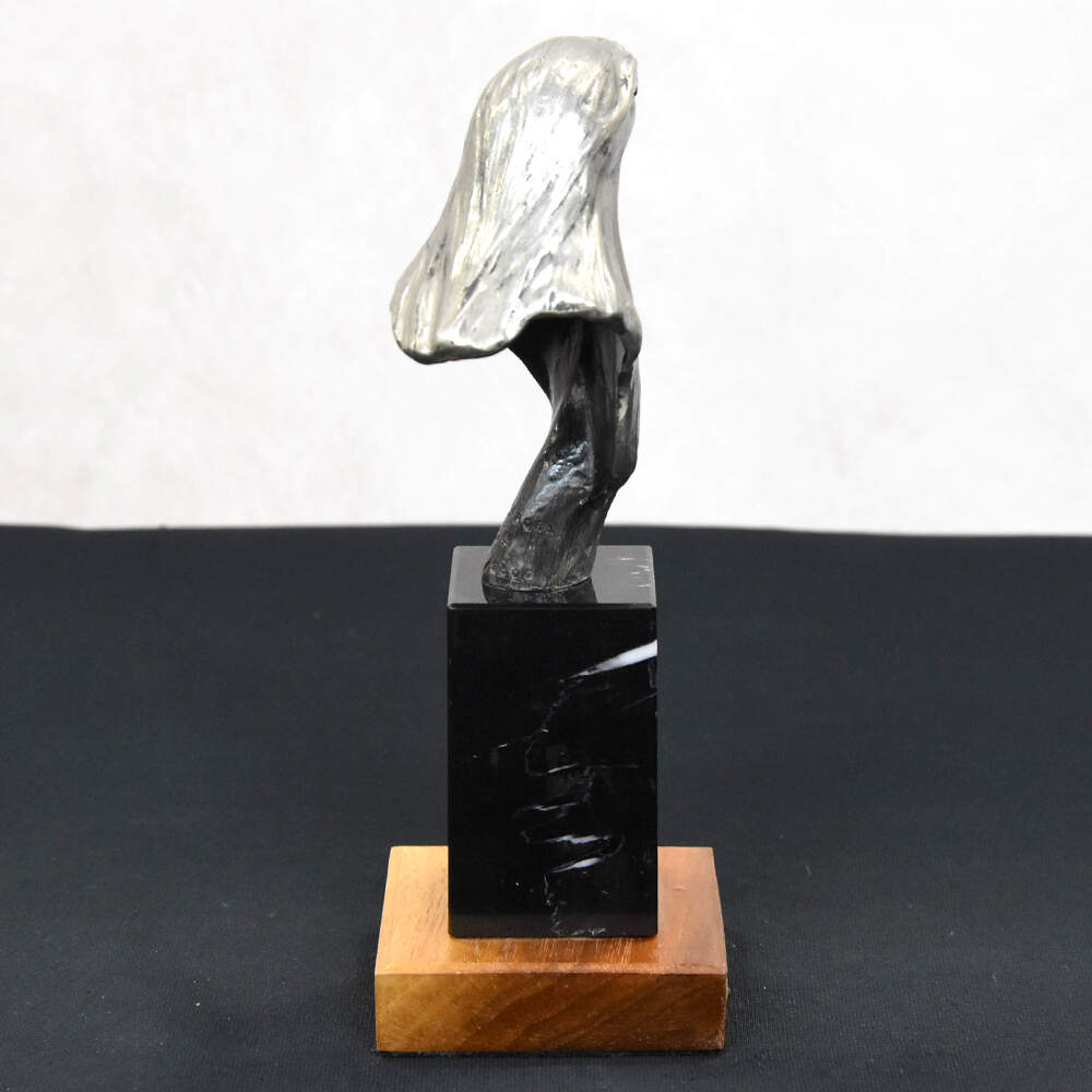 Aurora Limited Release "Regal Splendor" Bronze and Marble Eagle Statue-3