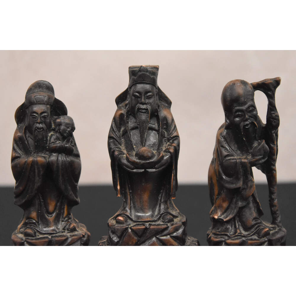 20th-Century Three Wisemen Resin Figurine-4