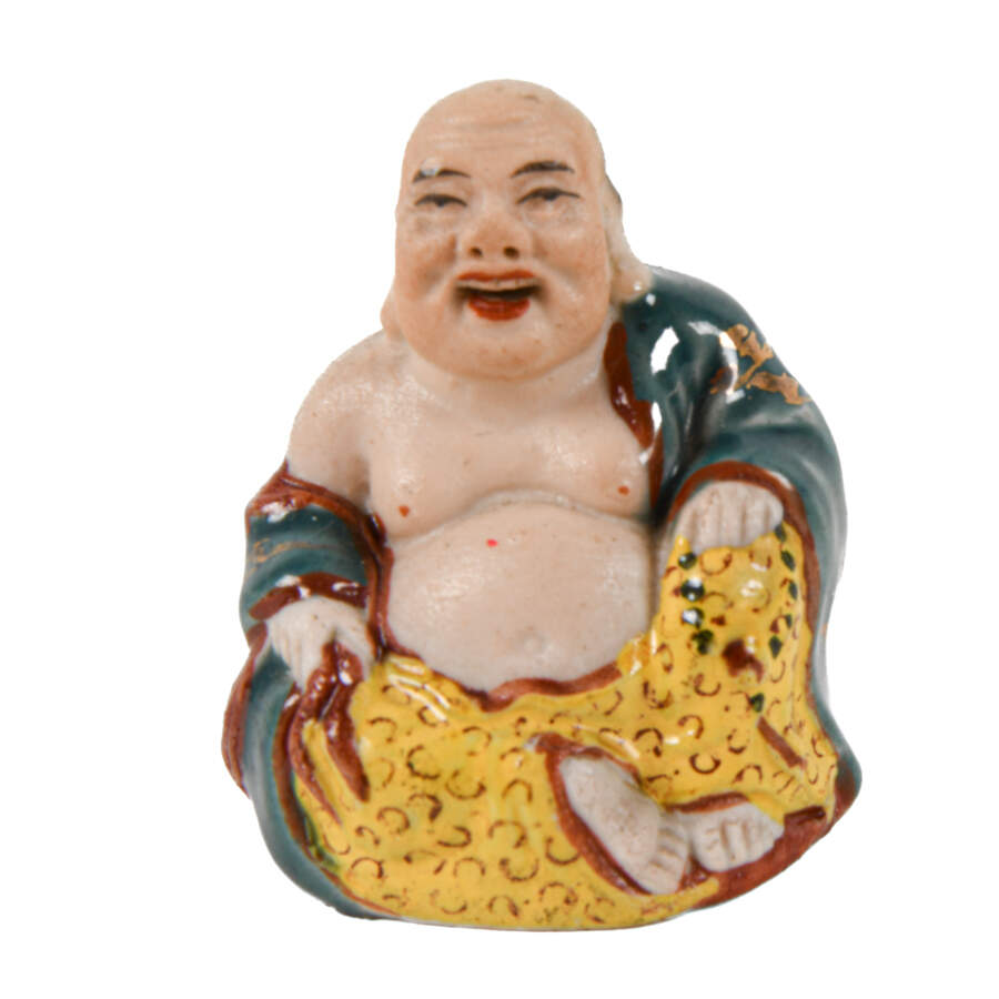 Group of Asian Pottery Spiritual Figurines-5