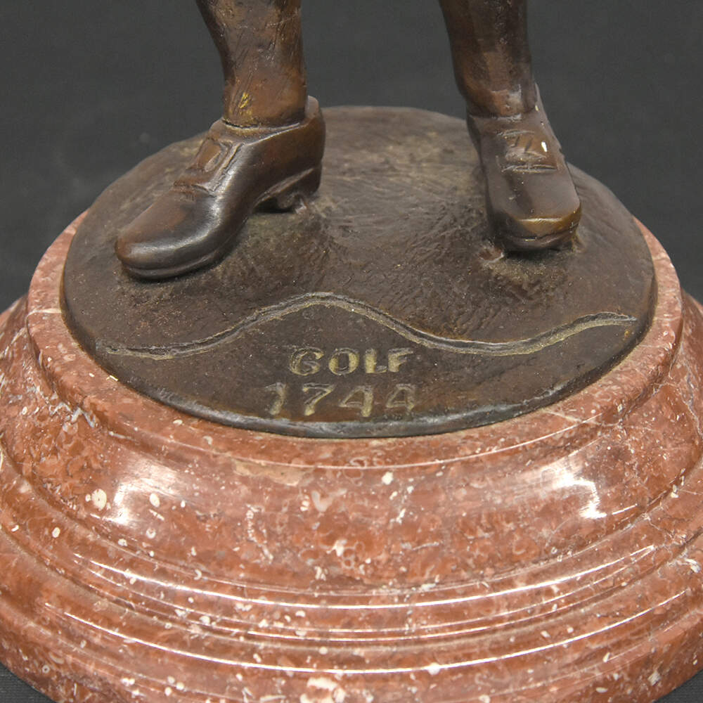 "Golf 1744" Cast After David Annand's "Statue of John Rattray" Bronze-5
