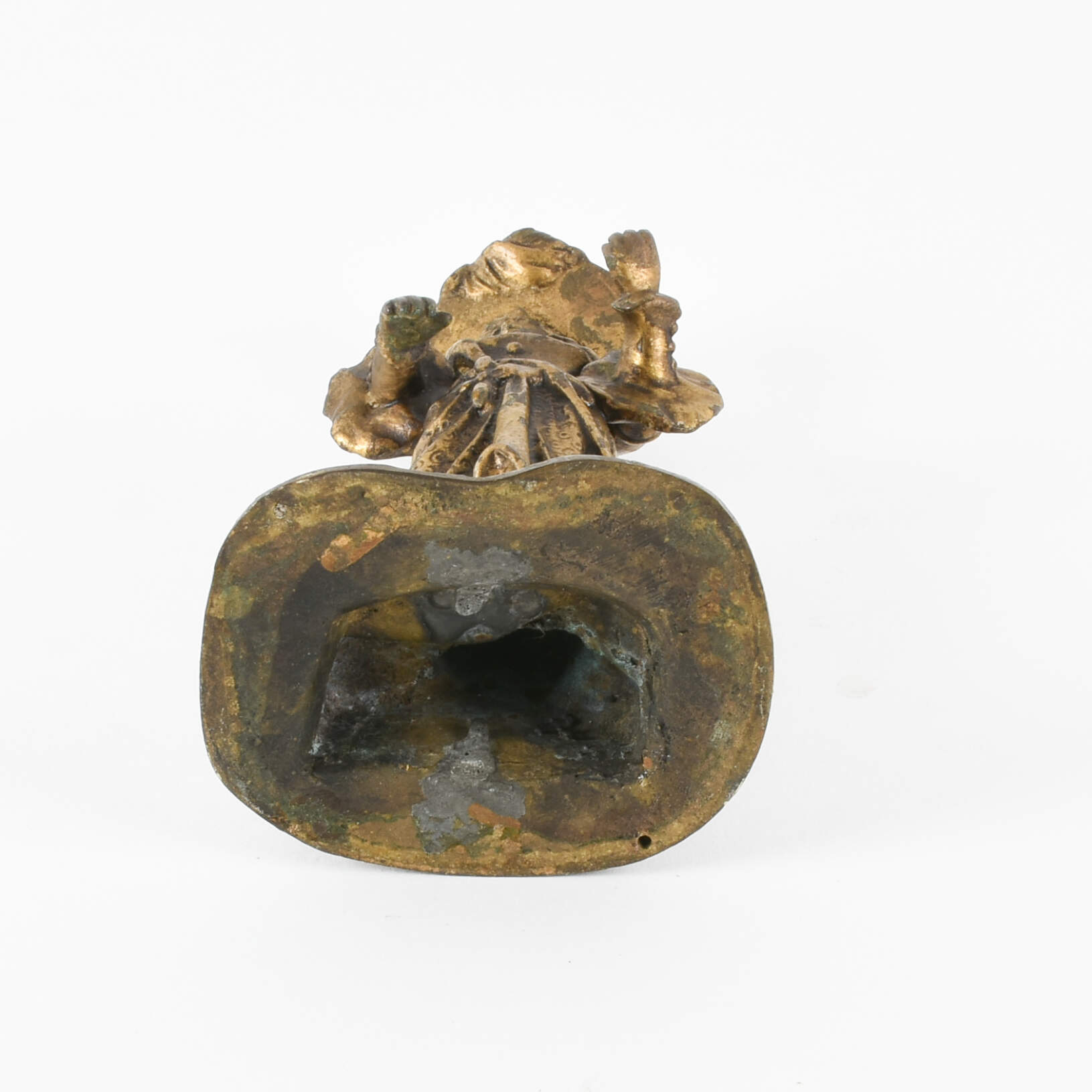 Cast Metal Female Pirate Statuette-7