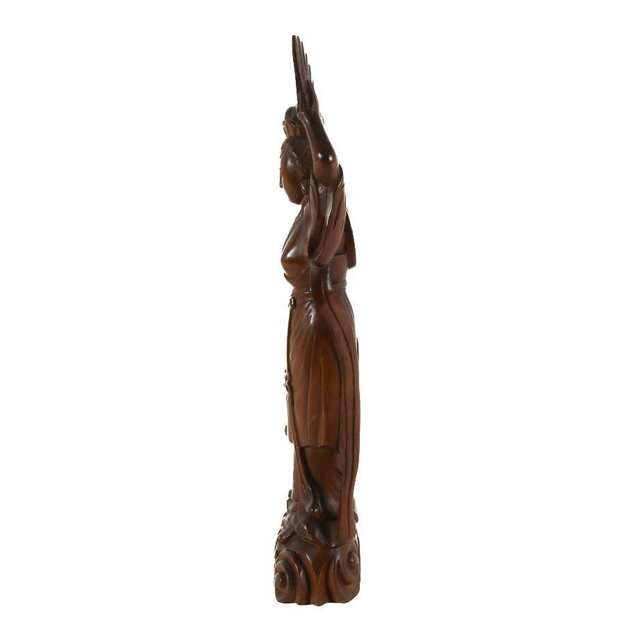Antique Boxwood Asian Figure-8