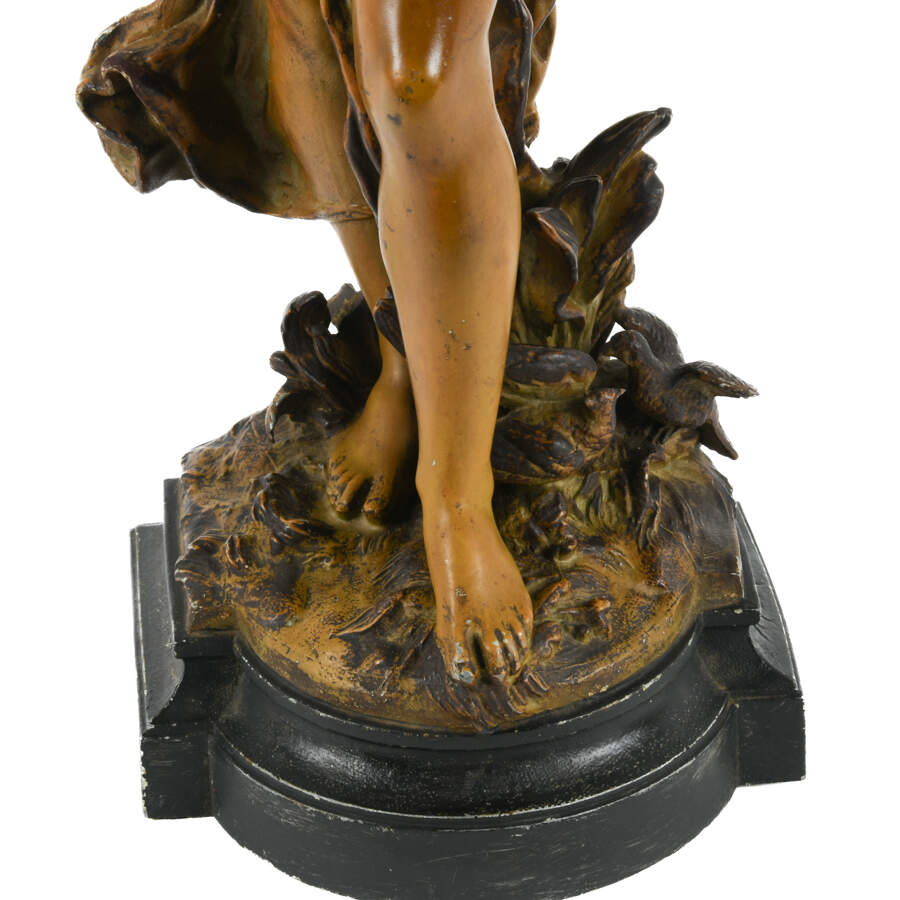 French "Le Printemps" Sculpture After Hippolyte Francois Moreau-8