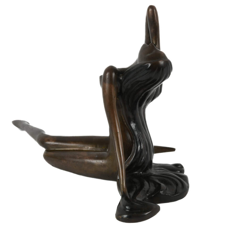 Reclining Bronze Nude Sculpture-2