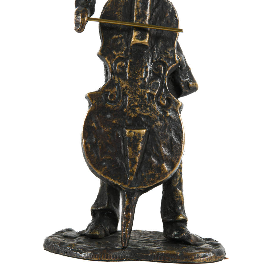 Group of Three GATCO Brass Jazz Player Statues-8