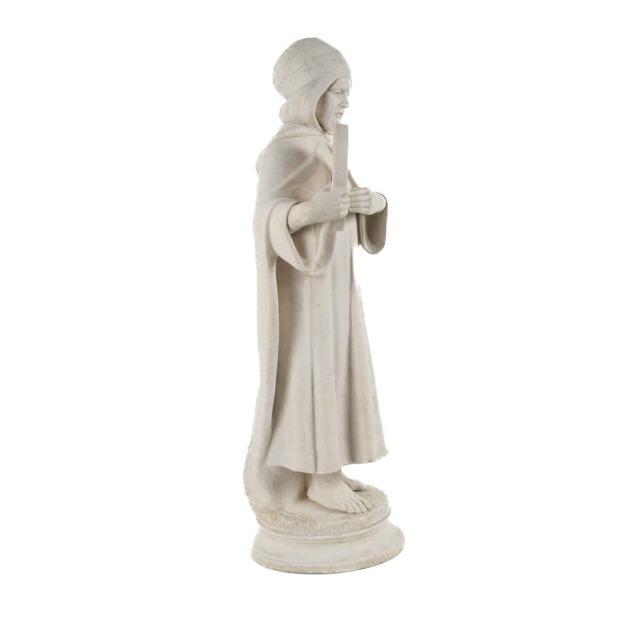 Molded Resin A Standing Figure After Guglielmo Pugi-4