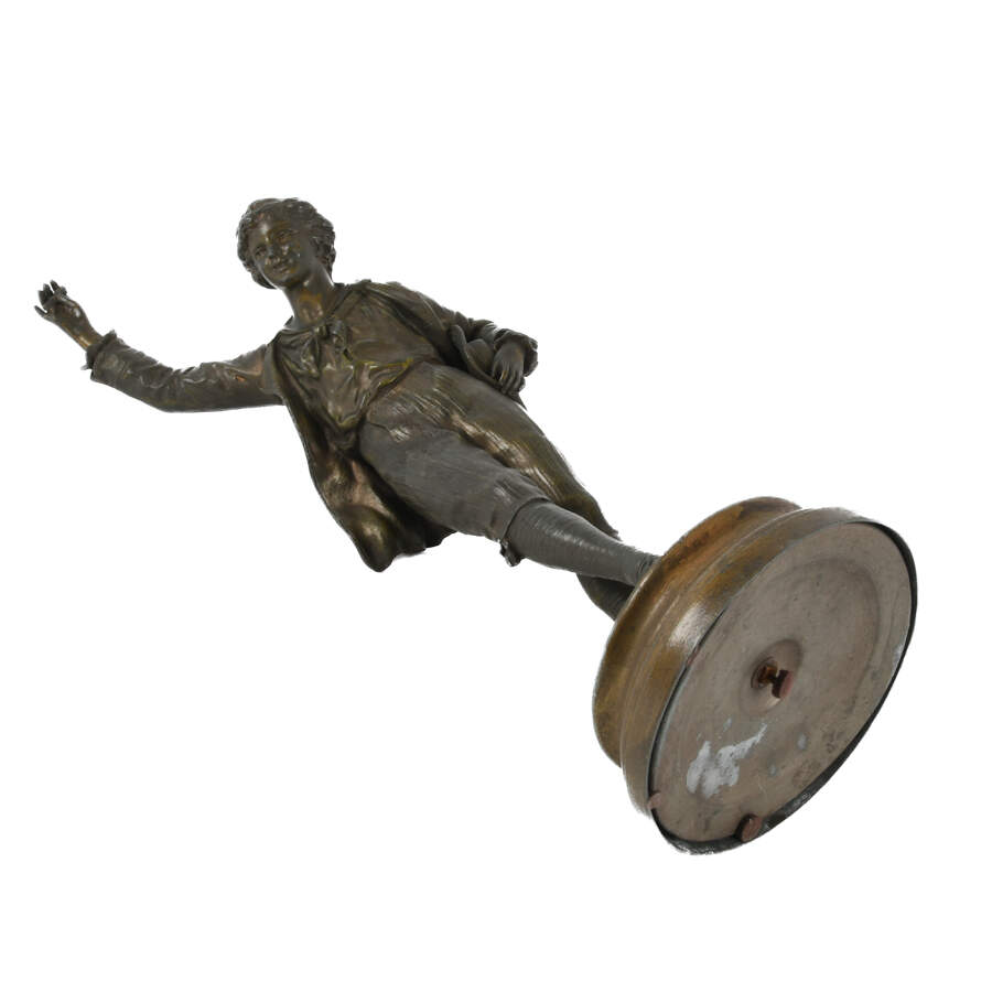 French Spelter "Master of the Stage"-8