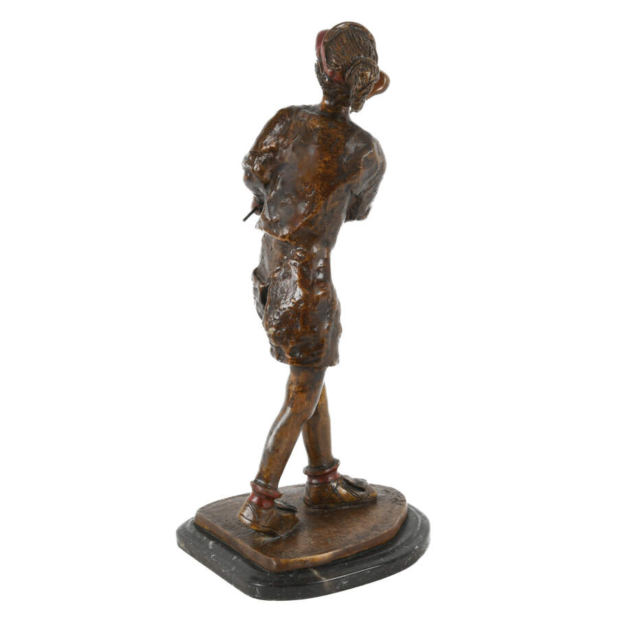 Female Bronze Golfer on Marble Base By Amilkar Ariza-4