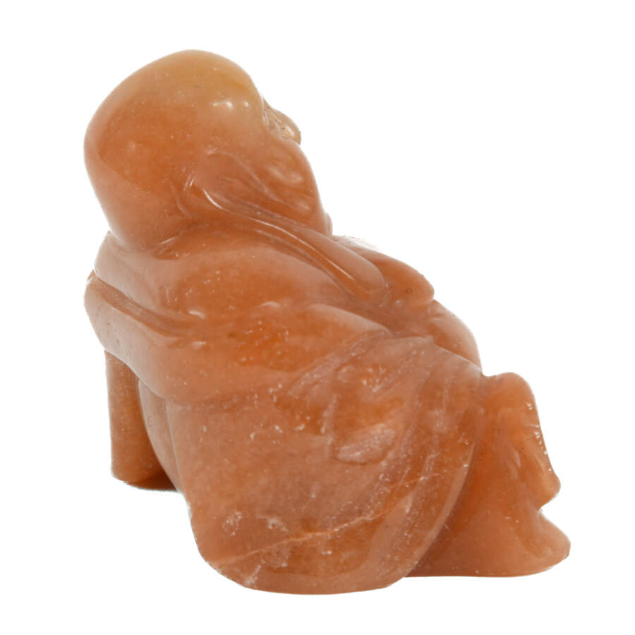 Red Jadeite Buddha Figurine-4