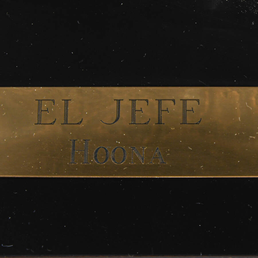 El Jefe "Hoona" Swirl Abstract Marble Sculpture-4
