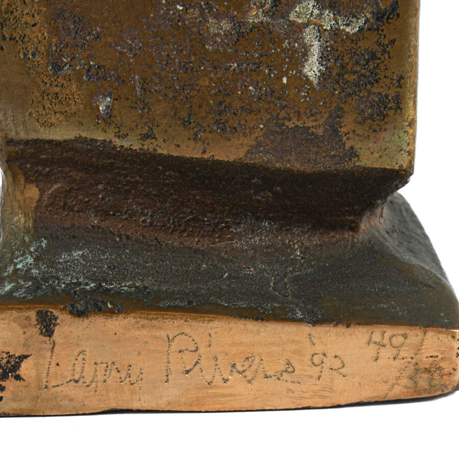 Cast Bronze Sculpture of Larry Rivers' "The King & Queen" 49/50-6