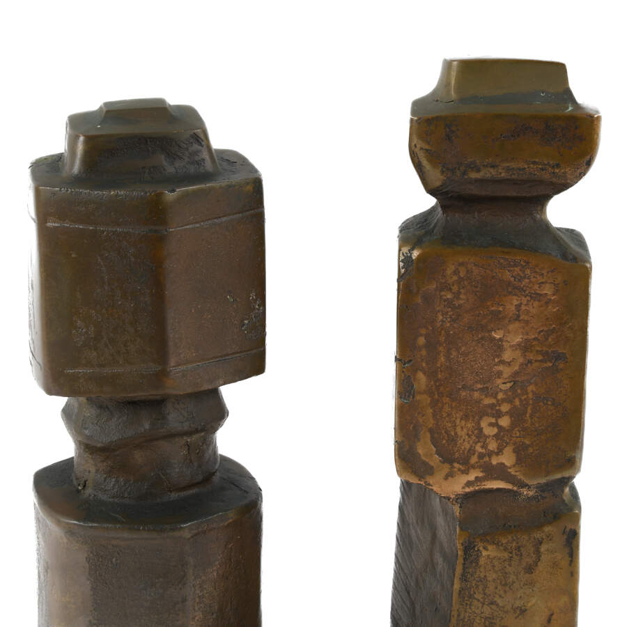 Cast Bronze Sculpture of Larry Rivers' "The King & Queen" 49/50-2