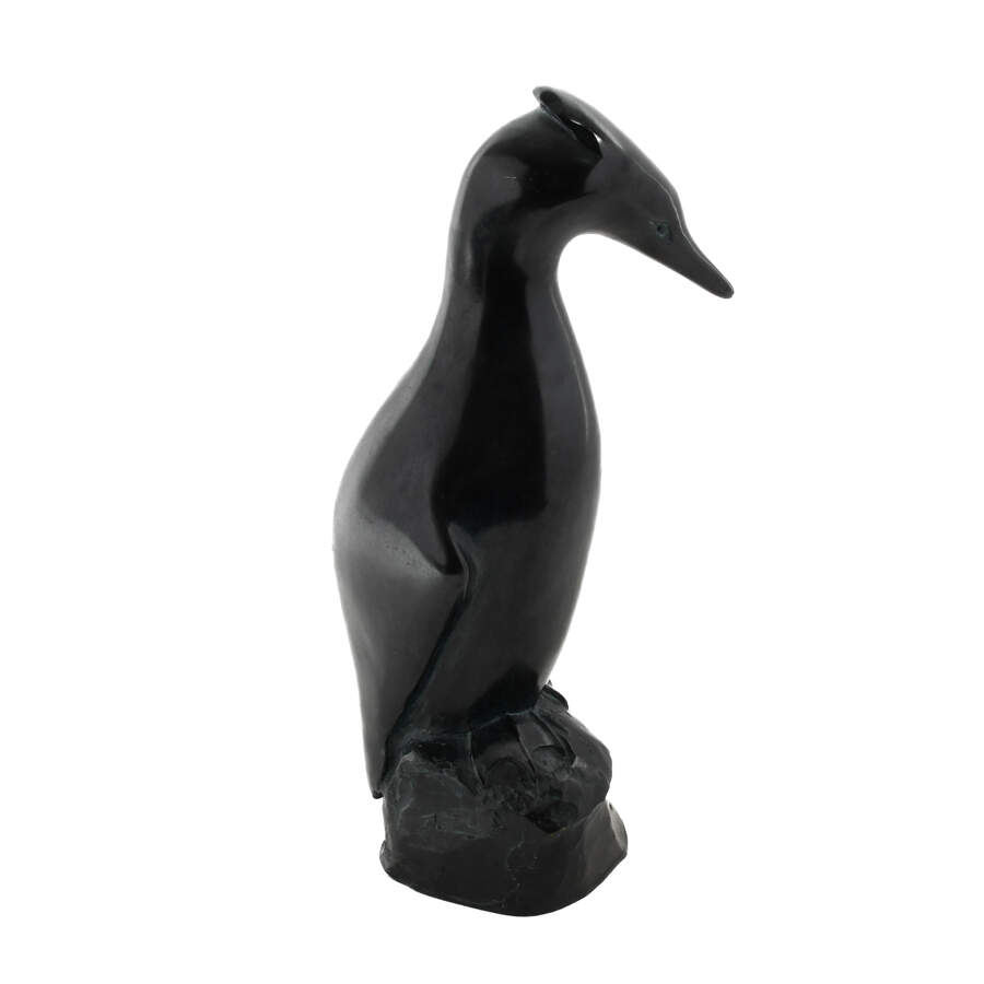 Signed H. Mori Bronze Bird Sculpture Limited-Edition 2/8-7