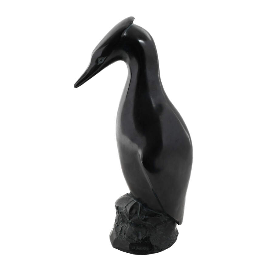 Signed H. Mori Bronze Bird Sculpture Limited-Edition 2/8-5