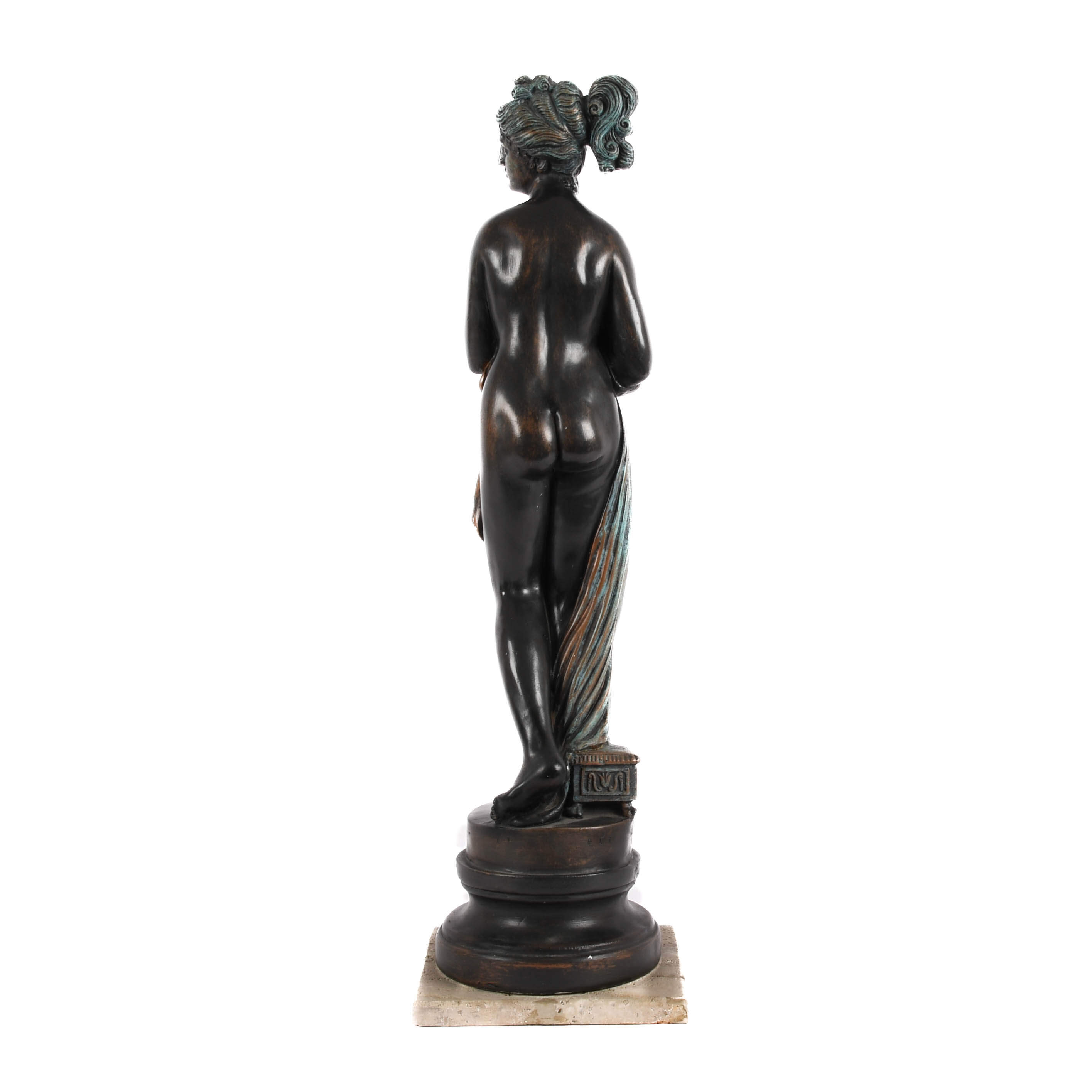 Large Plaster Venus Italica Sculpture-6