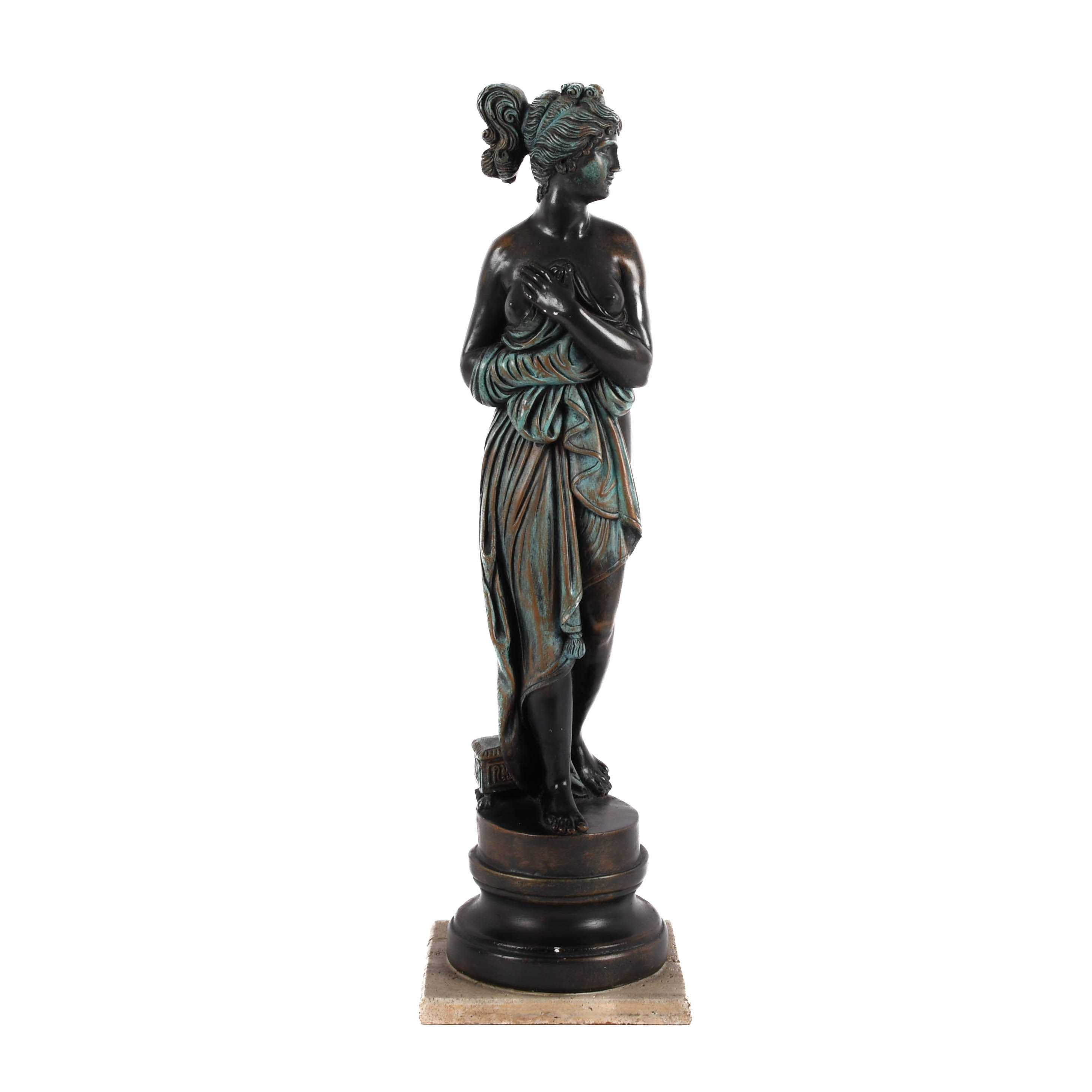Large Plaster Venus Italica Sculpture-1