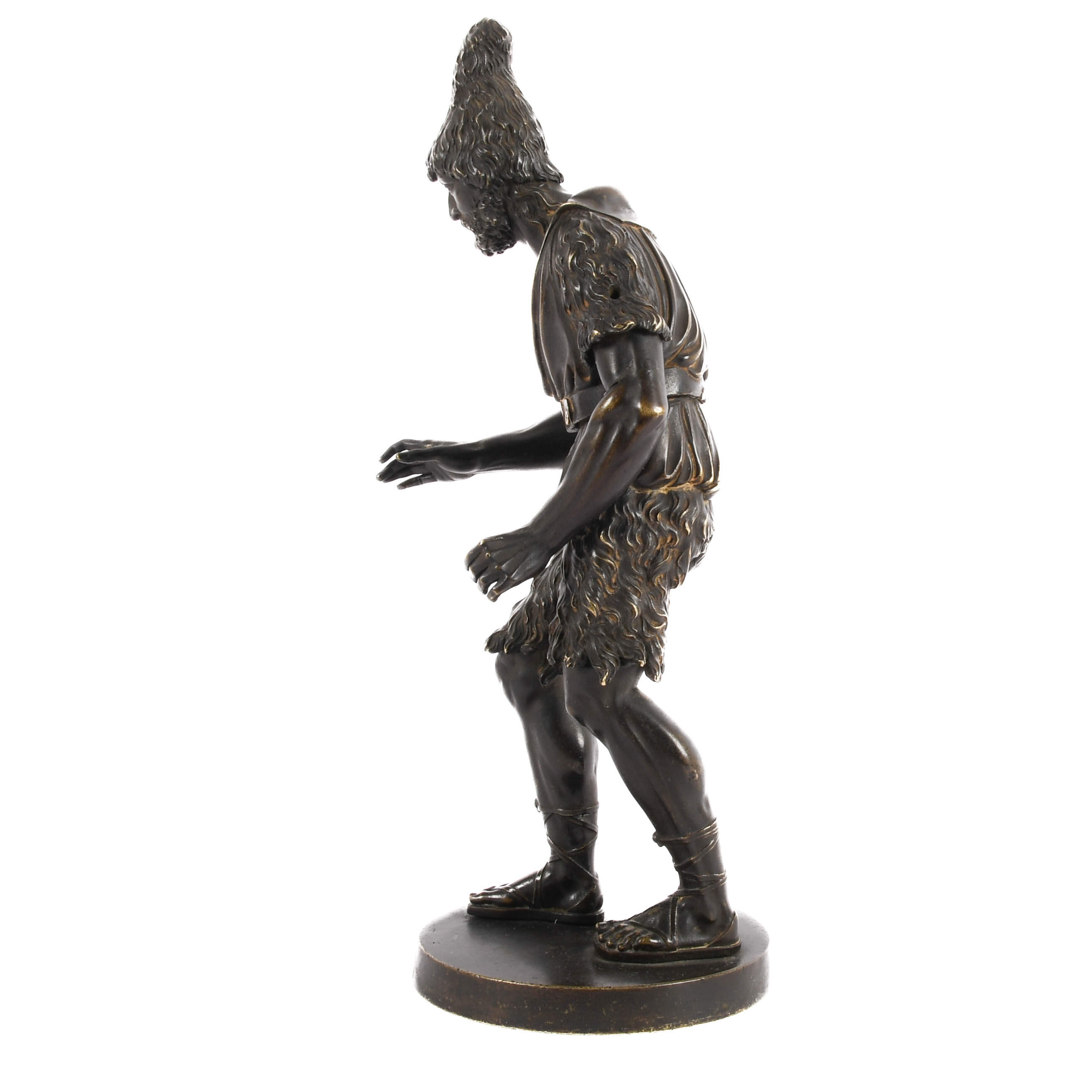 Antique Bronze Statue of a Man-5