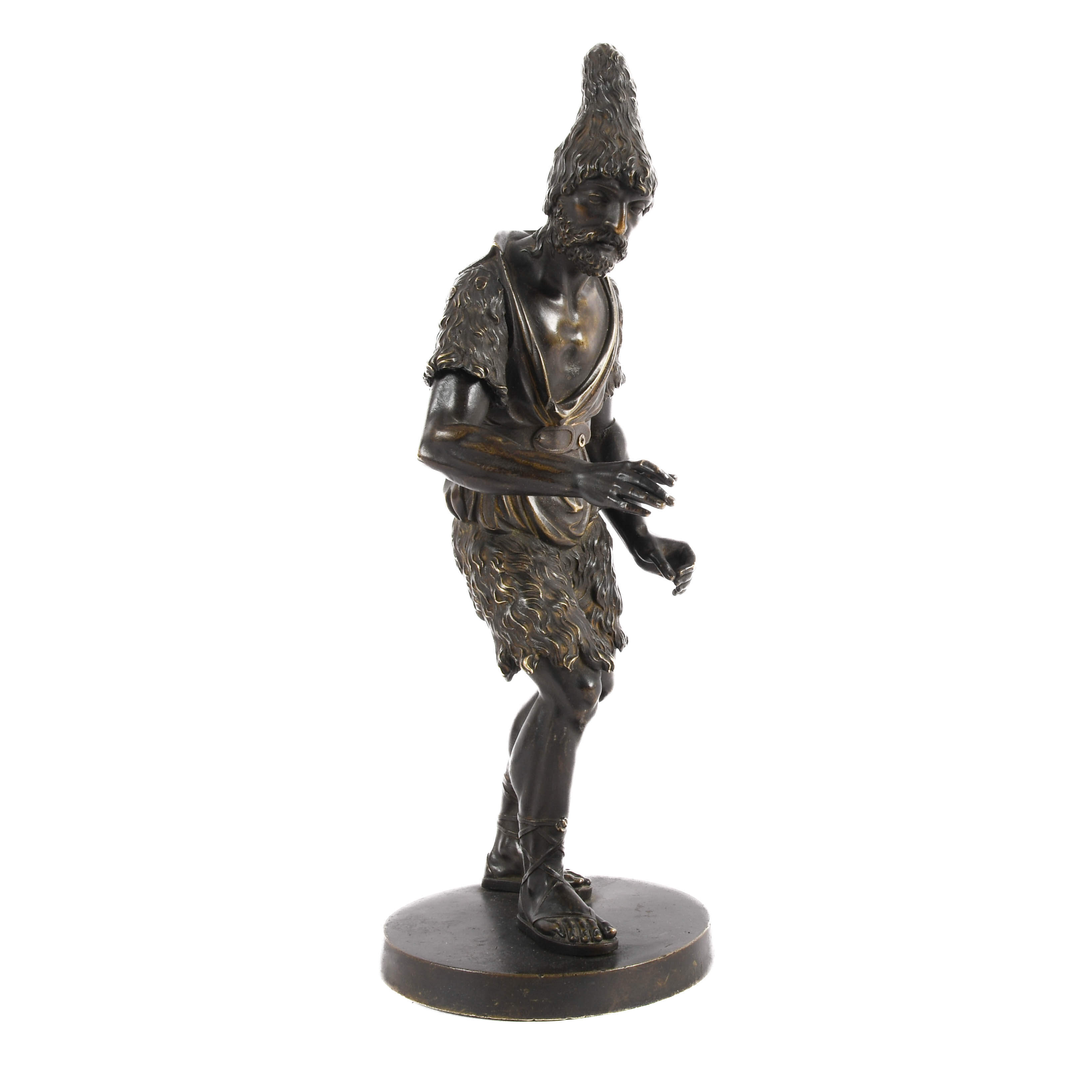 Antique Bronze Statue of a Man-4