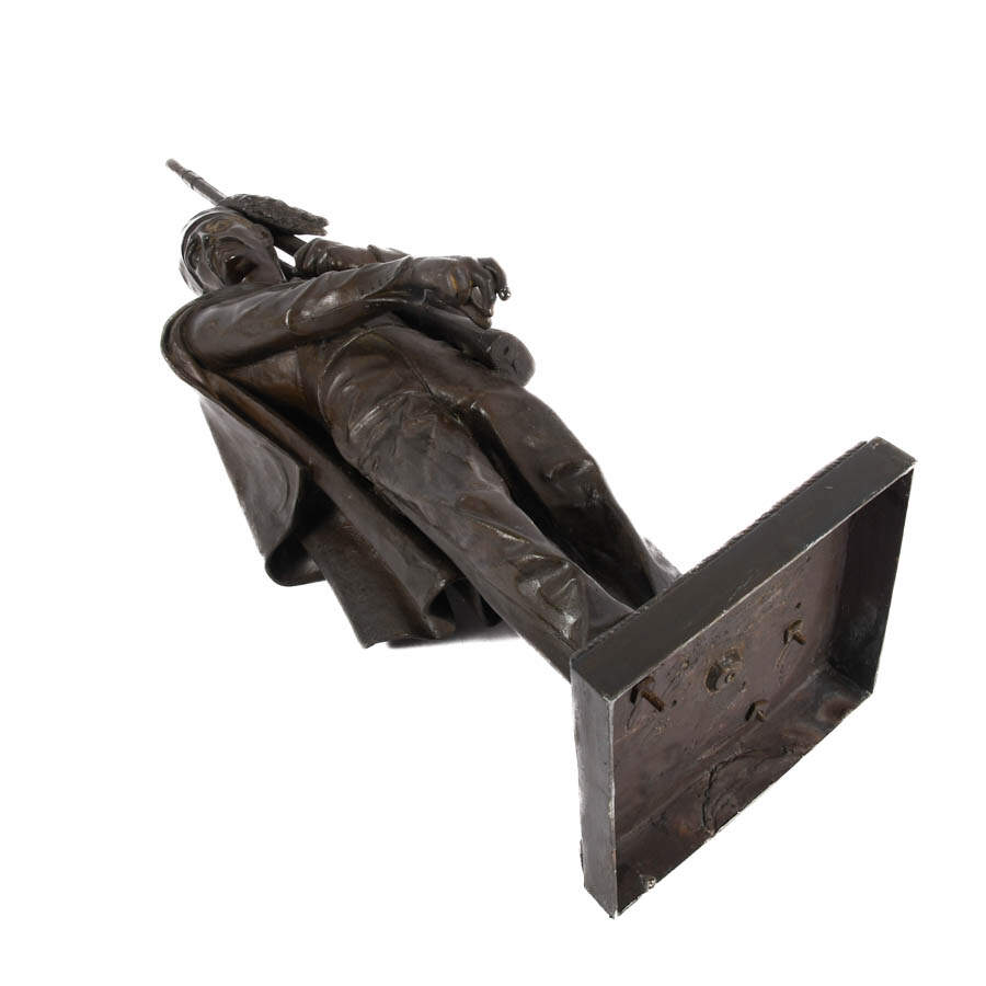 Antique Spelter Napoleonic Soldier Style of Étienne Henri Dumaige-7