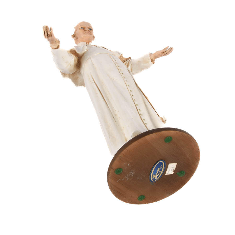 Limoges Roman Catholic Pope John Paul II Sculpture-9