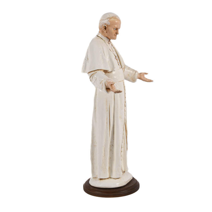 Limoges Roman Catholic Pope John Paul II Sculpture-6