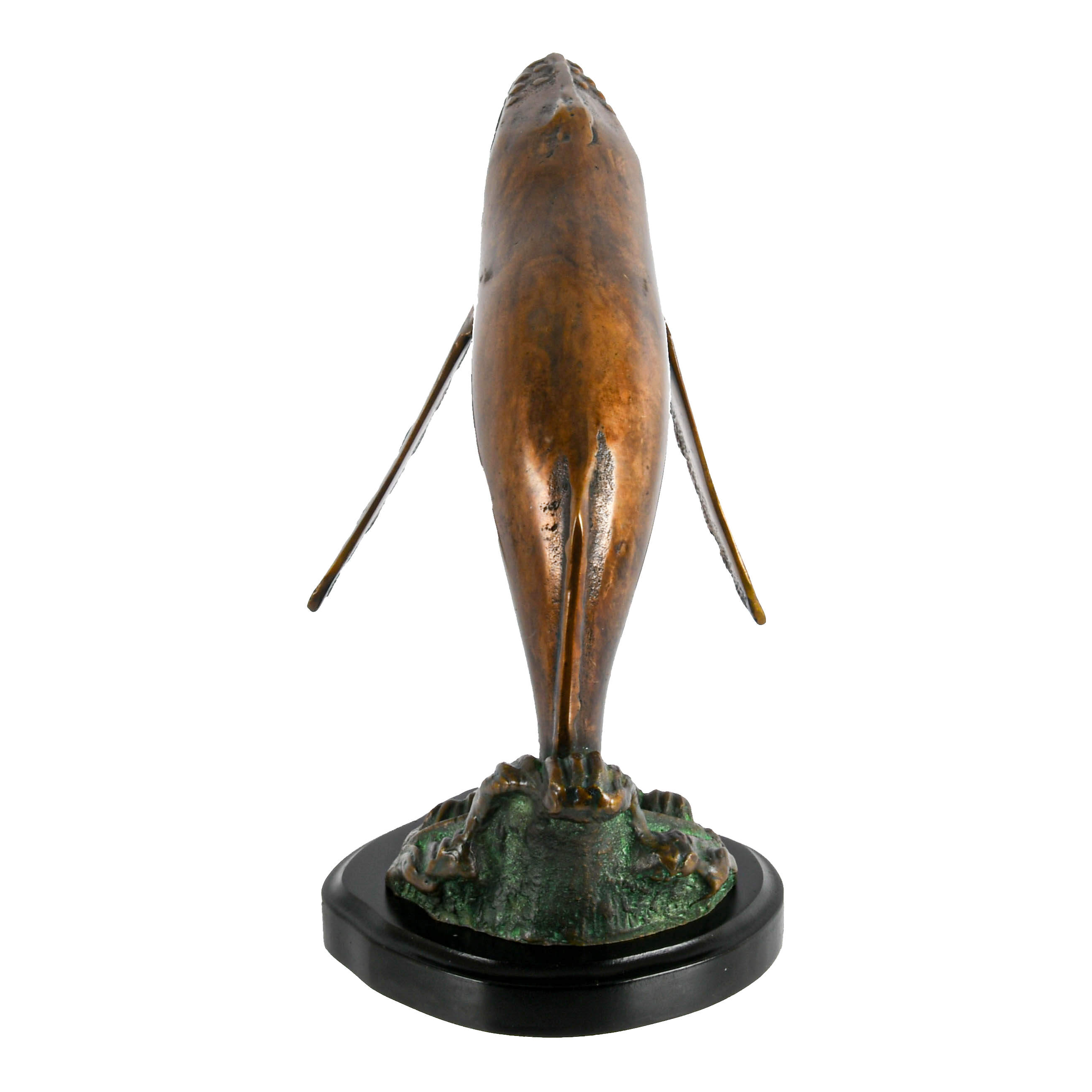 San Francisco Bay Trading Bronze Humpback Whale Statuette-5