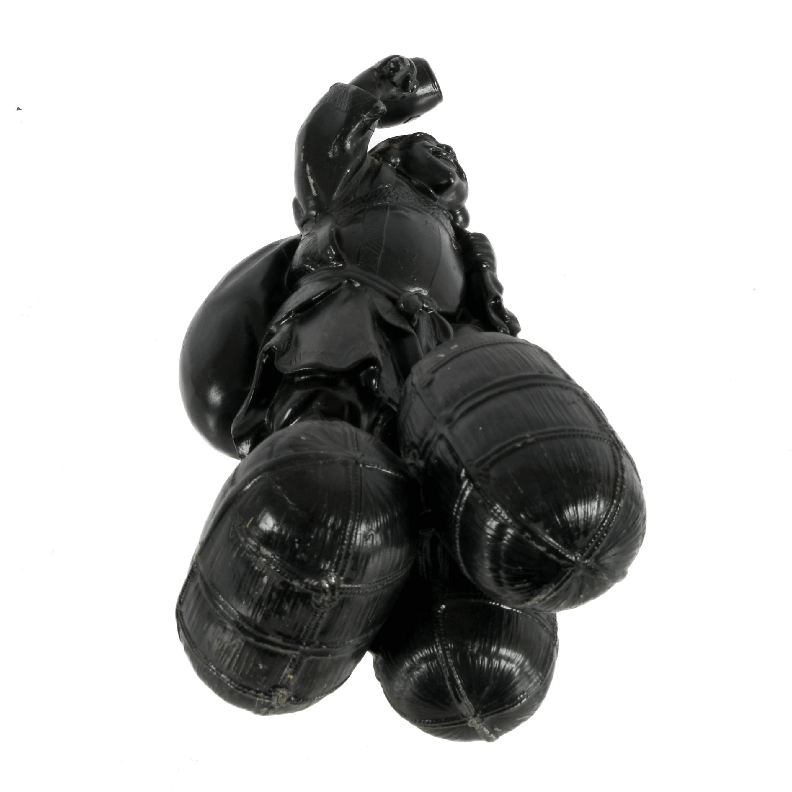 Japanese Daikokuten Metal Sculpture-7