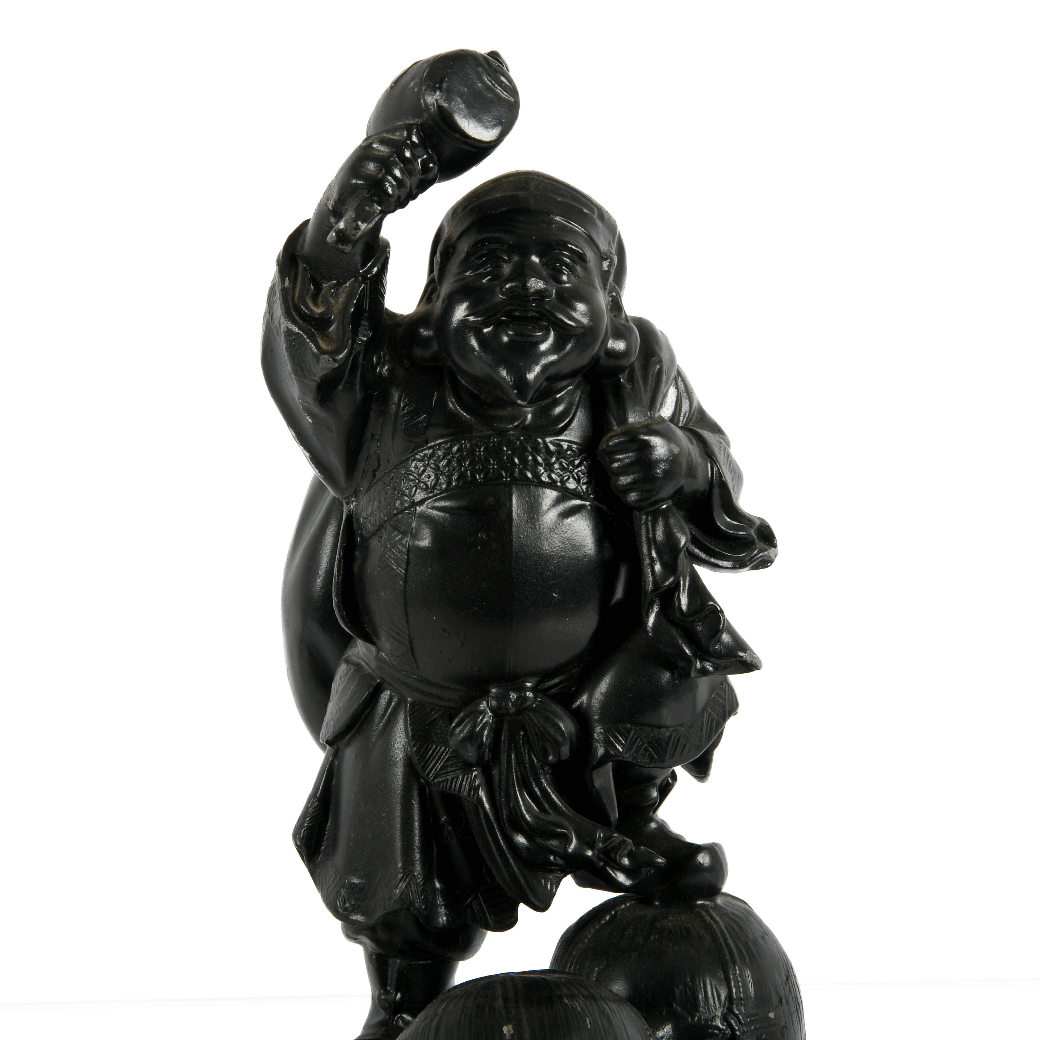 Japanese Daikokuten Metal Sculpture-3
