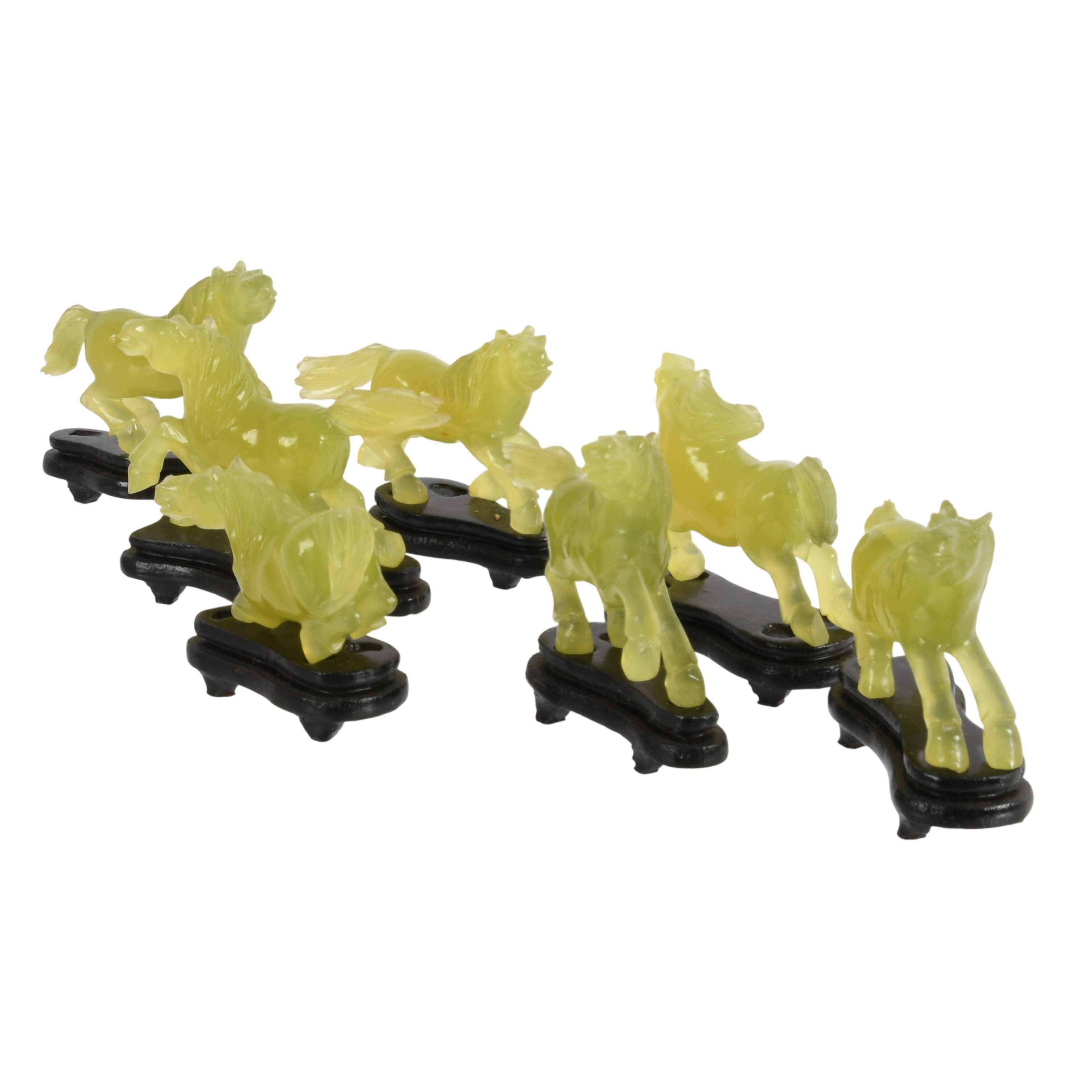 Grouping of Chinese Nephrite Horses-2