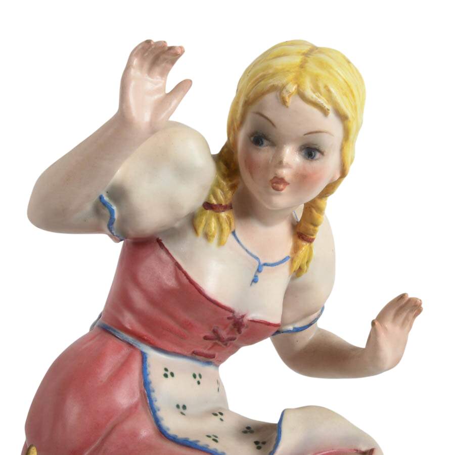 Italian Pair of Youths in the Wood Figurines-6
