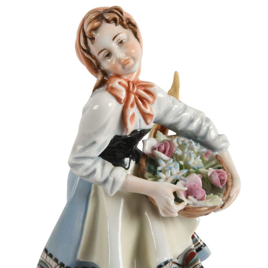 Pair of German Grafenthal Porcelain Pastoral Figurines-5