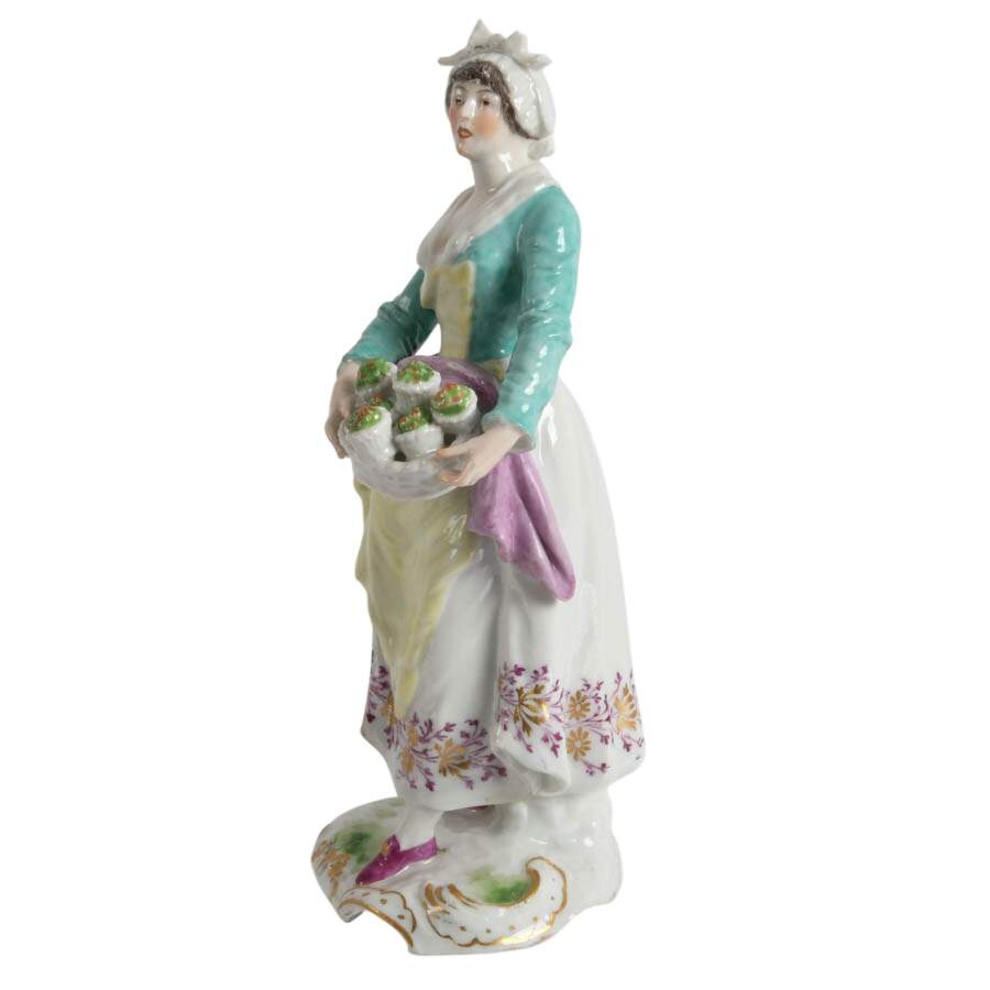 German Meissen Porcelain "Cries de Paris" Street Vendor Figure-5