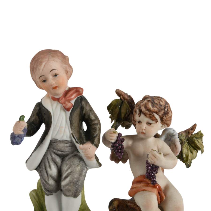 Grouping of Four Neoclassical Gents and Ladies-5
