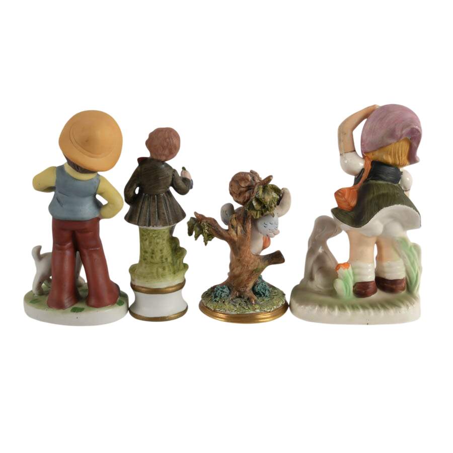 Grouping of Four Neoclassical Gents and Ladies-4