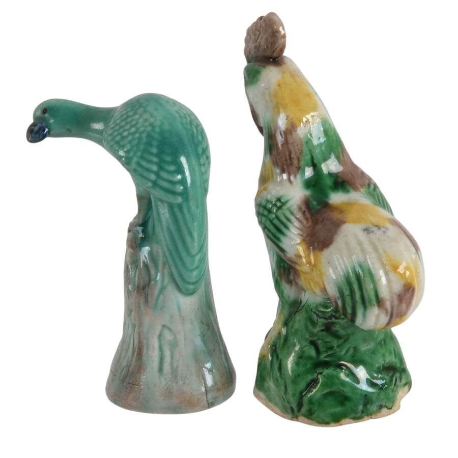 Flock of Miniature Porcelain Birds-4