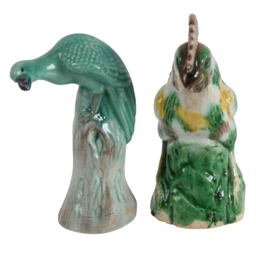 Flock of Miniature Porcelain Birds-3