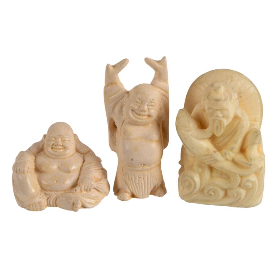 Grouping of Chinese Folk Animals, Figures, and Buddha-2