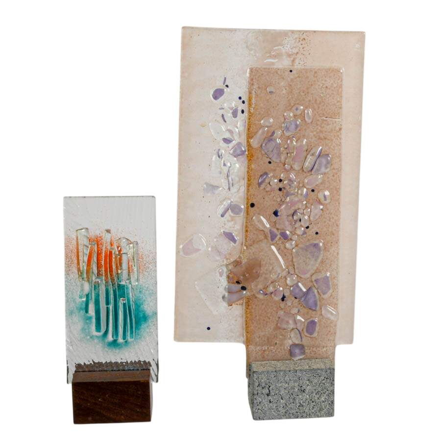Collection of Glass and Acrylic Mid-Century Modern Sculptures-7