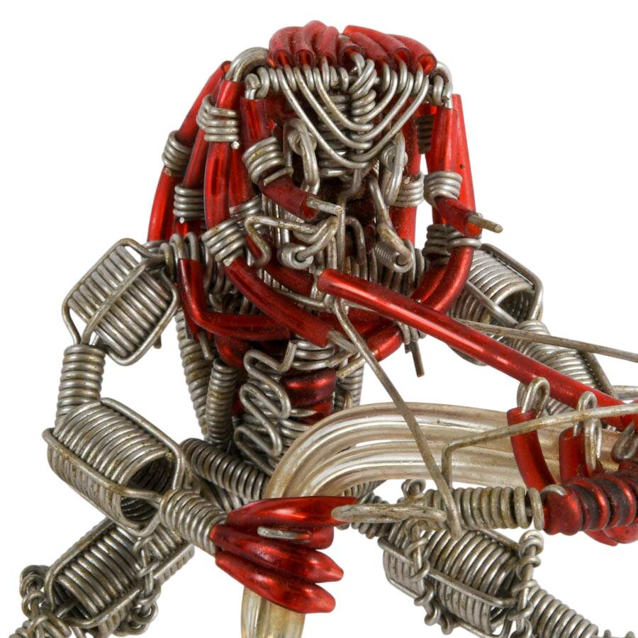 Pair of Hand-Made Wire Creatures-6