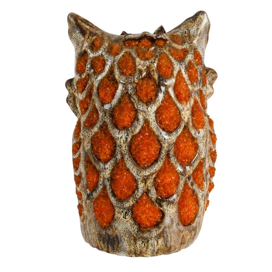 Decorative Ceramic Owl Figurine-6