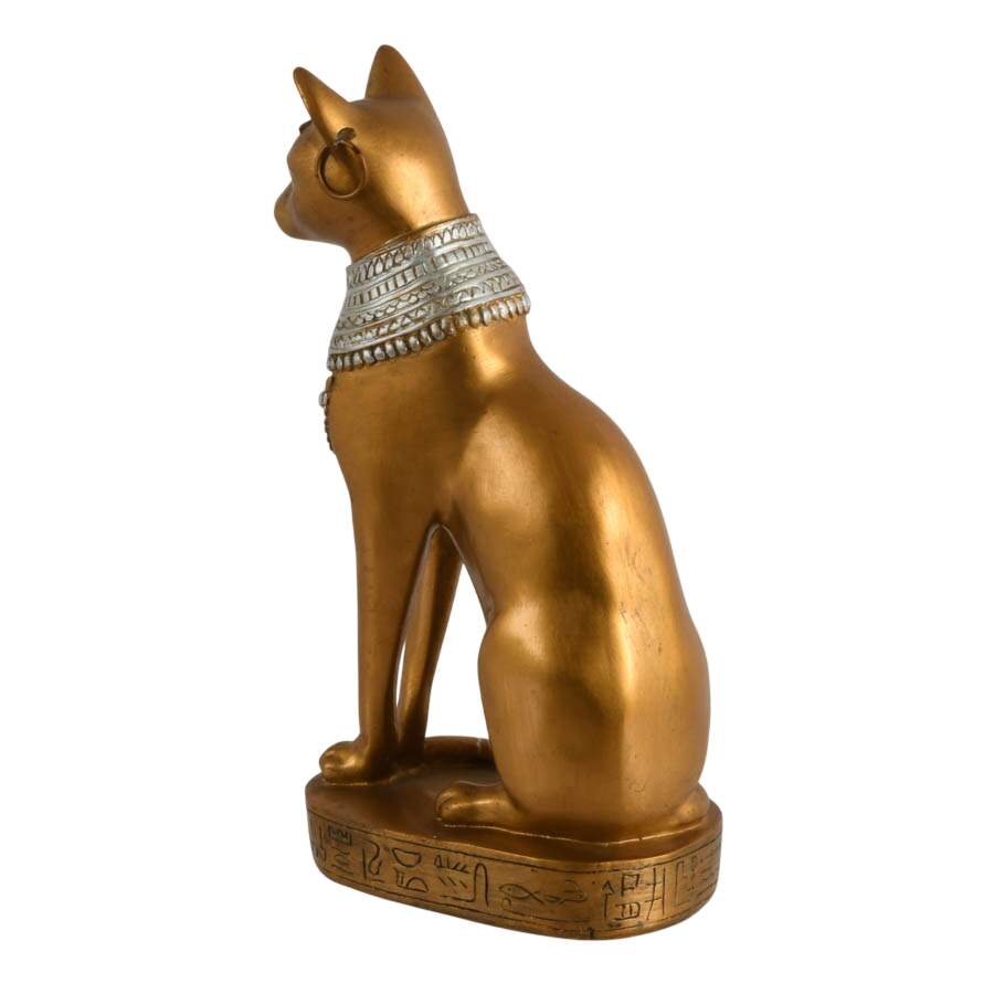 Egyptian Goddess Bastet Resin Figurine-6