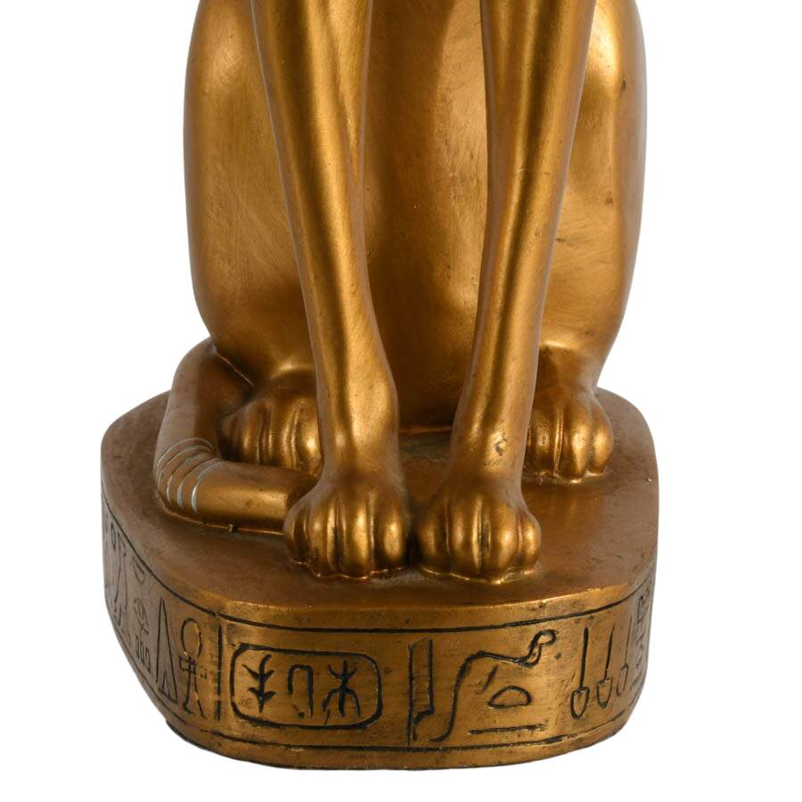 Egyptian Goddess Bastet Resin Figurine-4